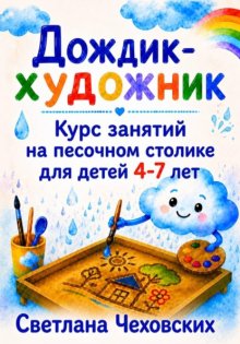Дождик-художник. Курс занятий на песочном столике для детей 4-7 лет
